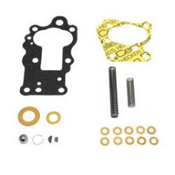 Harley Panhead,Shovelhead Oil Pump Hardware & Gasket Kit. 1950-67
