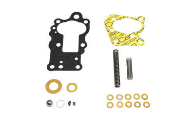 Harley Panhead,Shovelhead Oil Pump Hardware & Gasket Kit. 1950-67