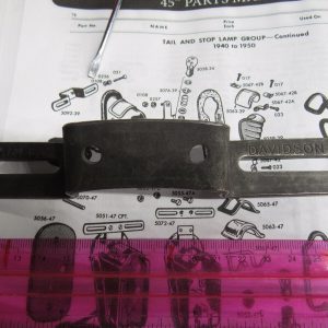 Harley Knuckle,WL,UL, License Plate Bracket??**Maybe NOS**P/N 68150-39  1939-46