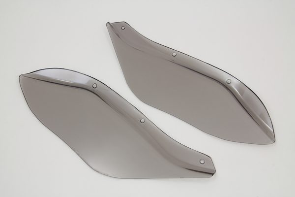 Harley Evolution,Twin Cam,Dark Smoke Fairing Deflector Set